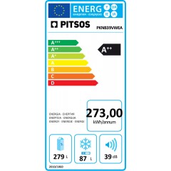 Pitsos PKNB39VWEA Ψυγειοκαταψύκτης Pitsos PKNB39VWEA Ψυγειοκαταψύκτης
